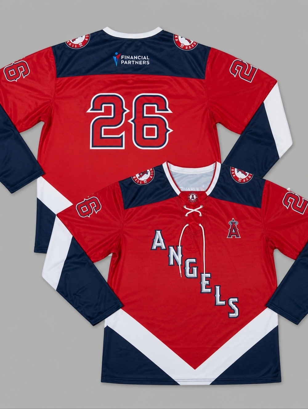 Angels Hockey Jersey Red Oversized SGA 2026 XL Streetwear